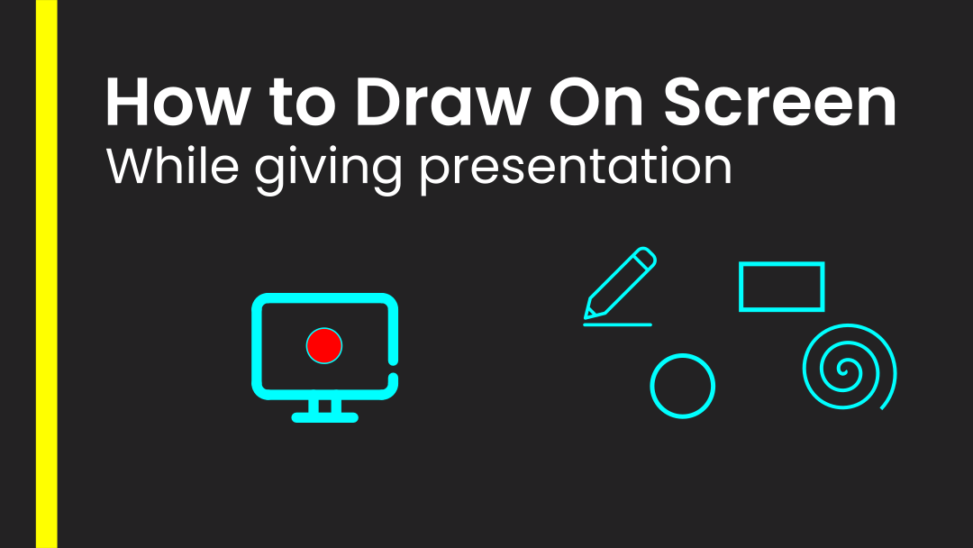 How to draw on computer screen while giving presentation