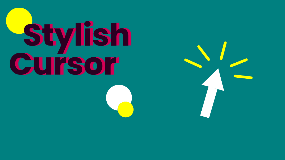 How to create stylish custom cursor/ mouse pointer