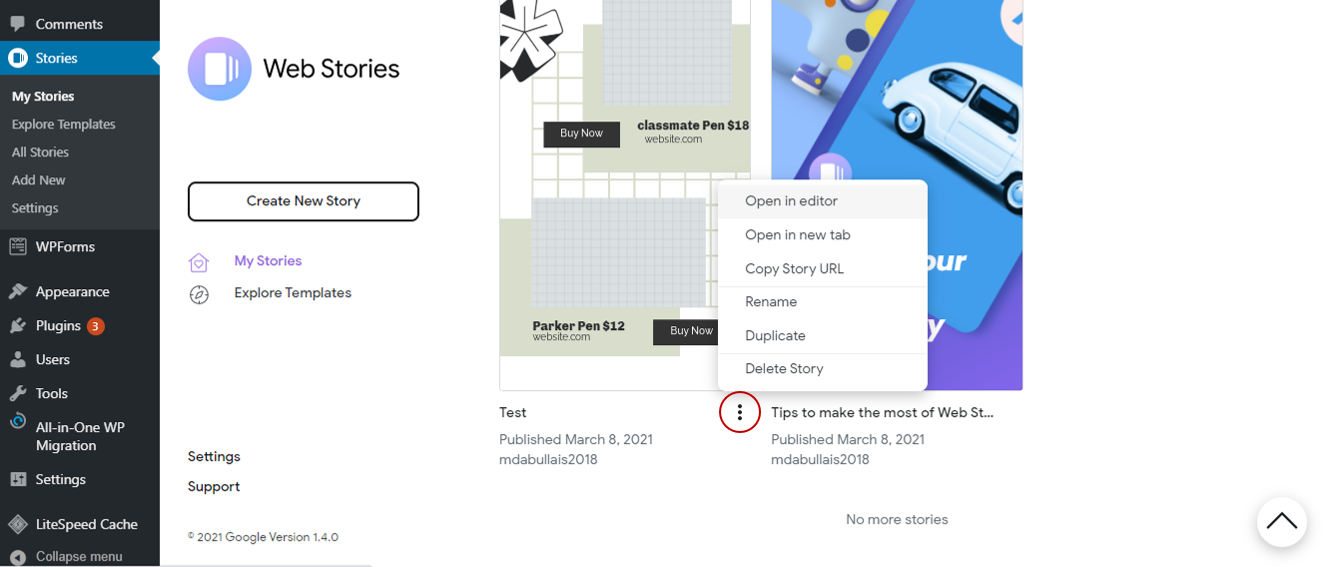 Webstory 6 How to create web stories